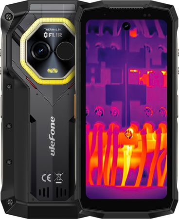 Ulefone Armor Mini 20T Pro Thermal 5G 256GB 8GB Preto Dual SIM EU