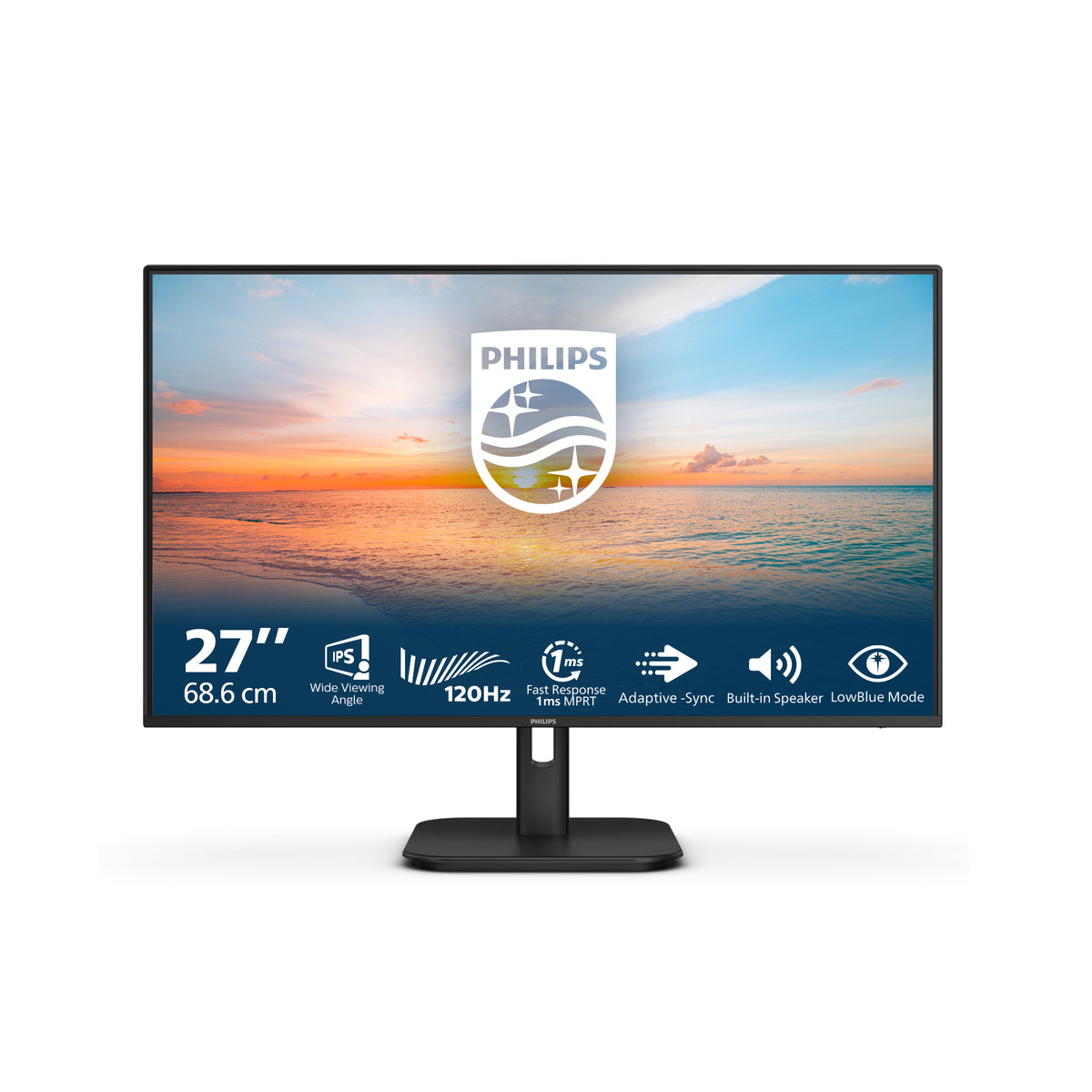 Monitor Philips 27E1N1200A 27"IPS FHD 120hz 1ms MM - imagem 7