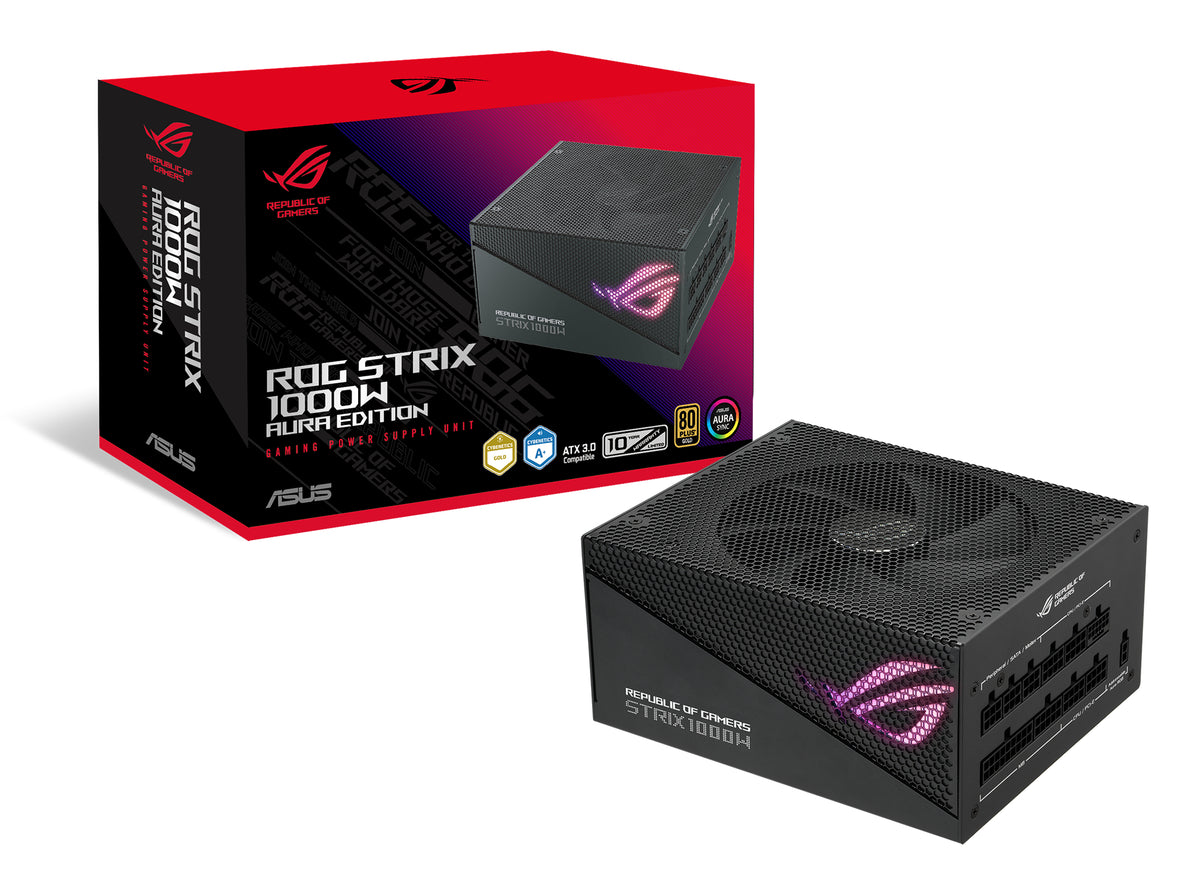 Fonte de Alimentação ASUS ROG STRIX Aura / 90YE00P1-B0NA00 preto - imagem 10