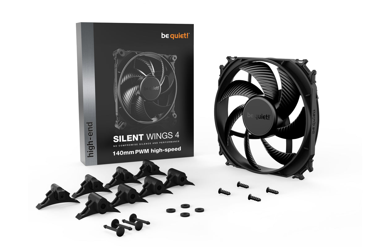 Ventoinha be quiet! Silent Wings 4 140mm Preto - imagem 7