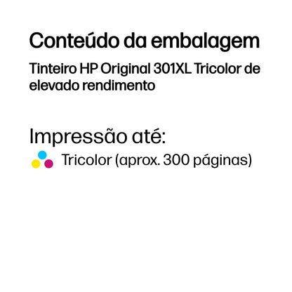 HP Ink 301XL / CH564EE C,M,e XL - imagem 4
