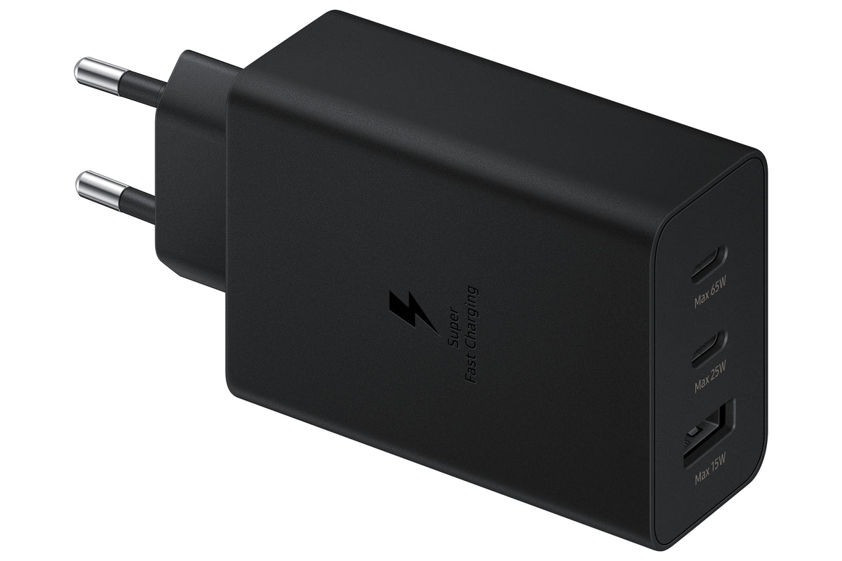 Carregador Samsung Netzteil 65W / EP-T6530NBEGEU preto