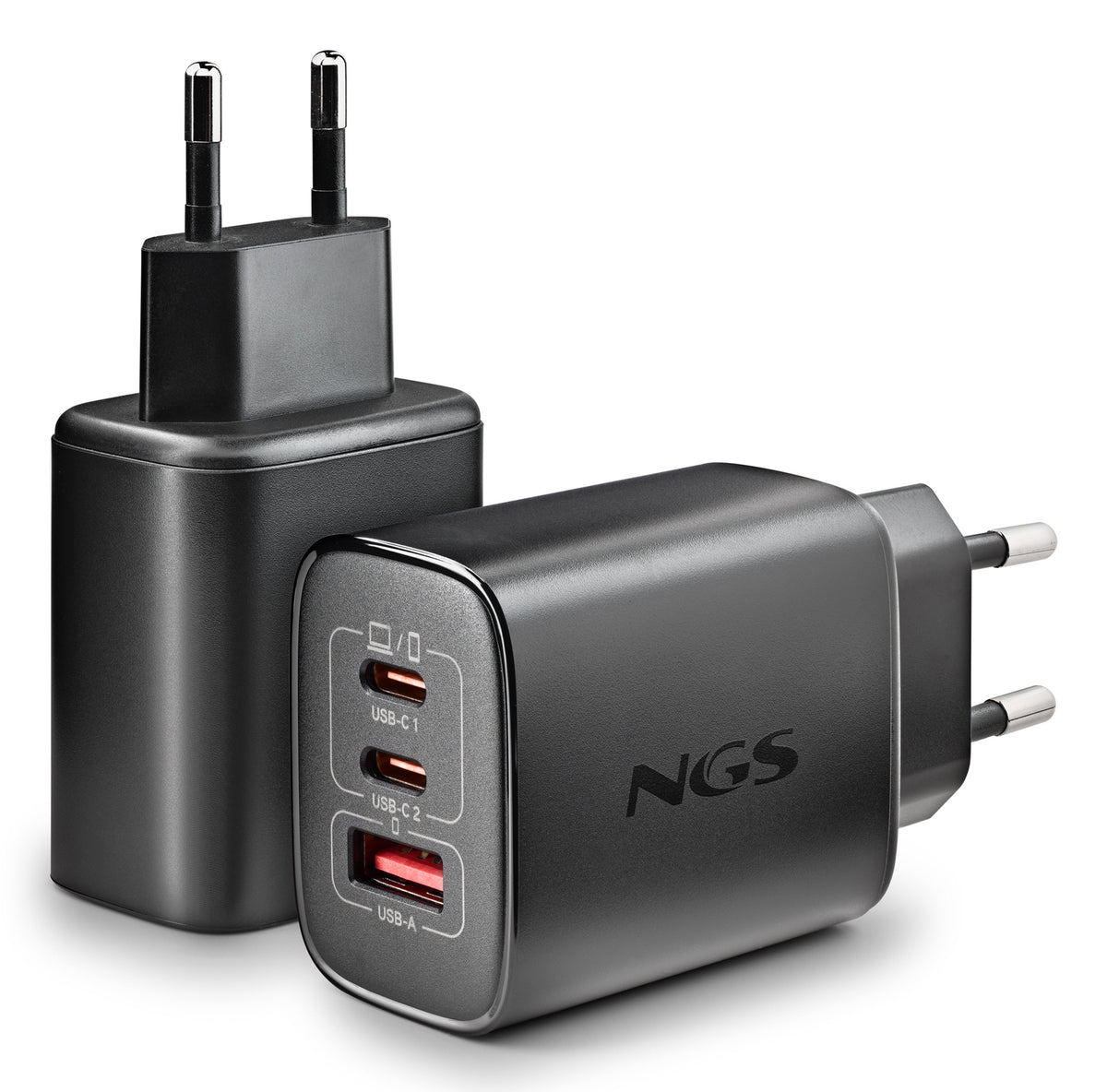 Carregador para Portátil NGS GAN ULTRARAPIDO 65W USB-C+ USB-A - imagem 9