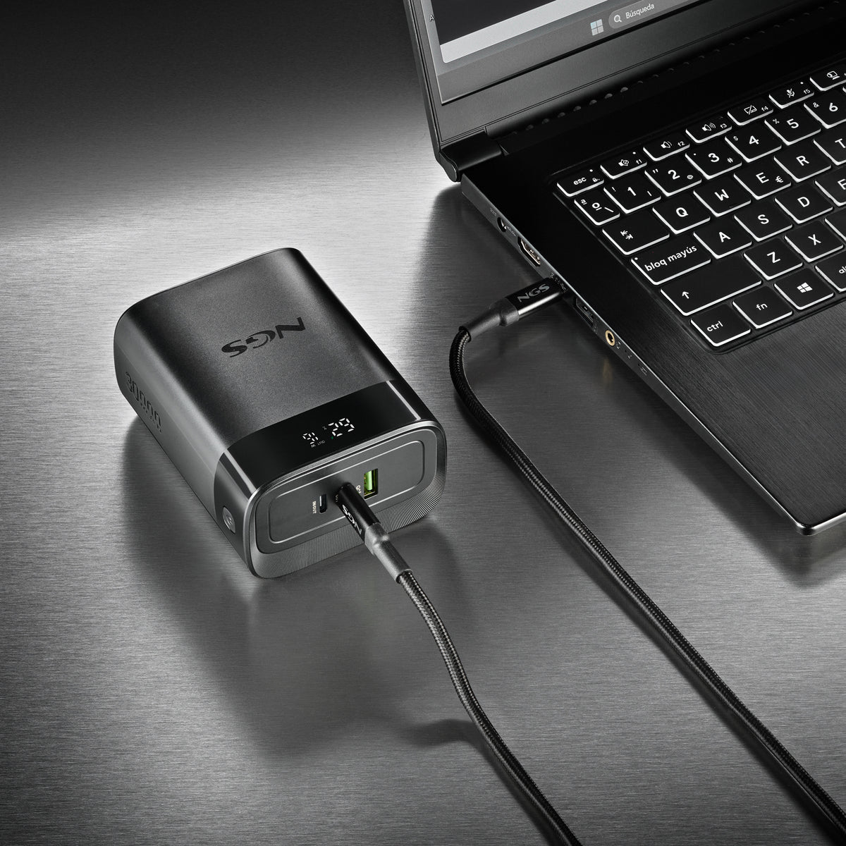Powerbank NGS BATERIA EXTERNA Portátil CARGA RAPIDA 140W - imagem 8