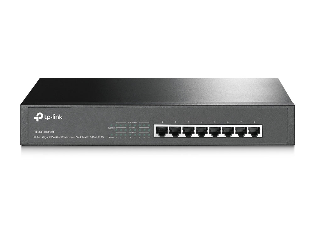Switch de Rede TP-LINK TL-SG1008MP 8xGB PoE+