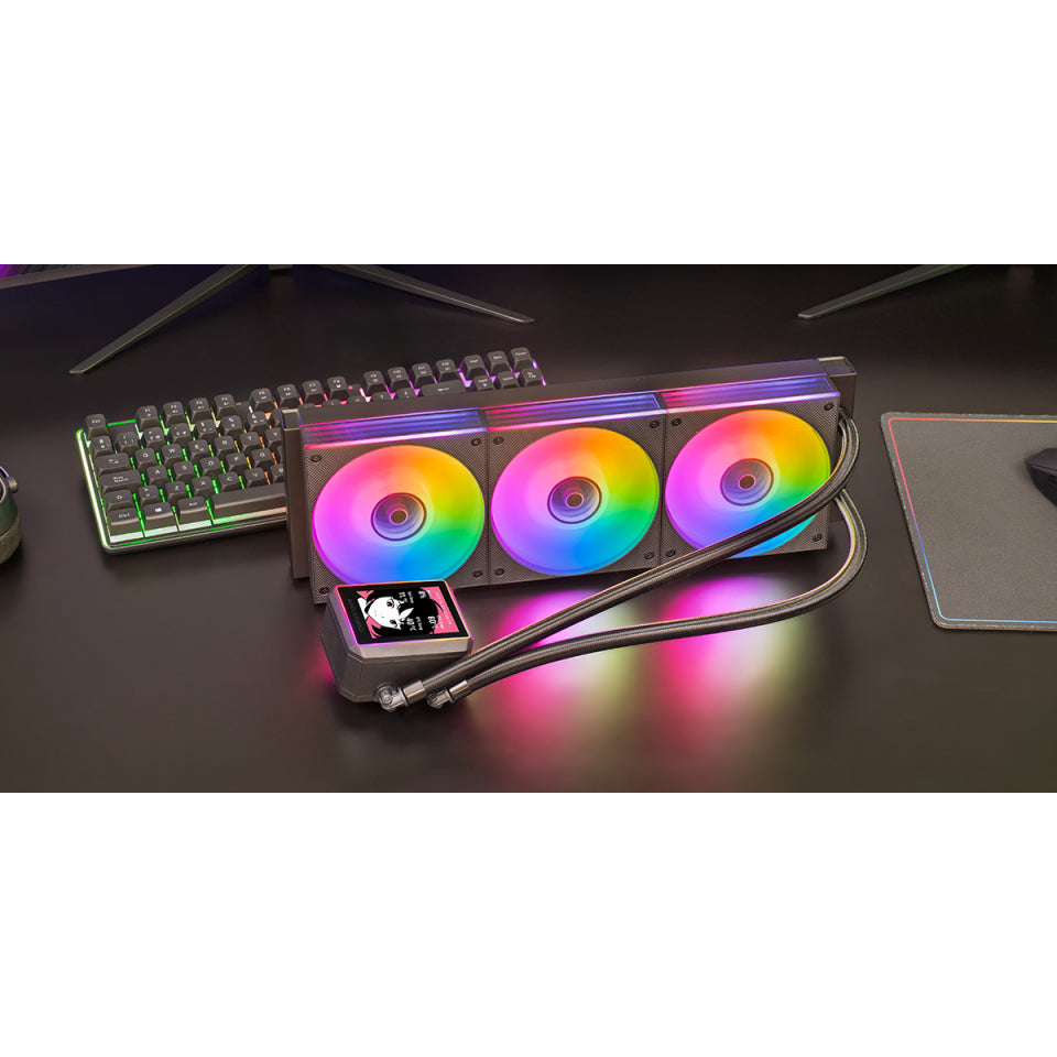 Mars Gaming ML-VISIONII360/ Sistema de Arrefecimento Líquido Preto