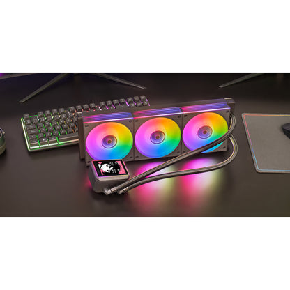 Mars Gaming ML-VISIONII360/ Sistema de Arrefecimento Líquido Preto