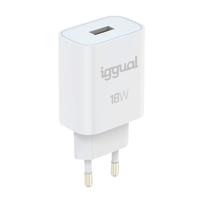 Carregador iggual 1xUSB-A carga rápida QC3.0 18W - imagem 11
