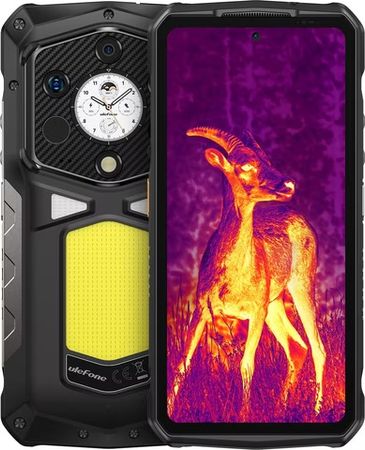 Ulefone Armor 29 Pro Thermal 512GB 16GB Preto Dual SIM EU