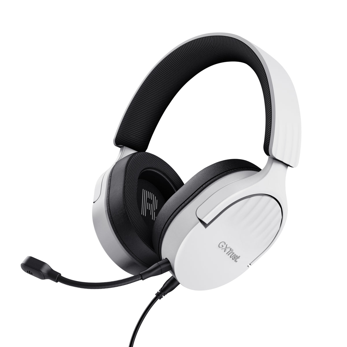 Auscultadores Gaming com microfone Trust Gaming GXT 489 Fayzo/ Jack 3.5/ branco