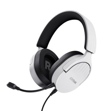 Auscultadores Gaming com microfone Trust Gaming GXT 489 Fayzo/ Jack 3.5/ branco