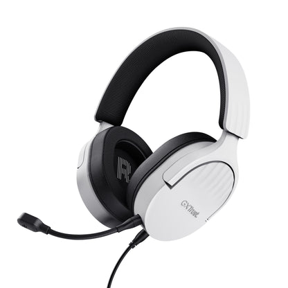 Auscultadores Gaming com microfone Trust Gaming GXT 489 Fayzo/ Jack 3.5/ branco