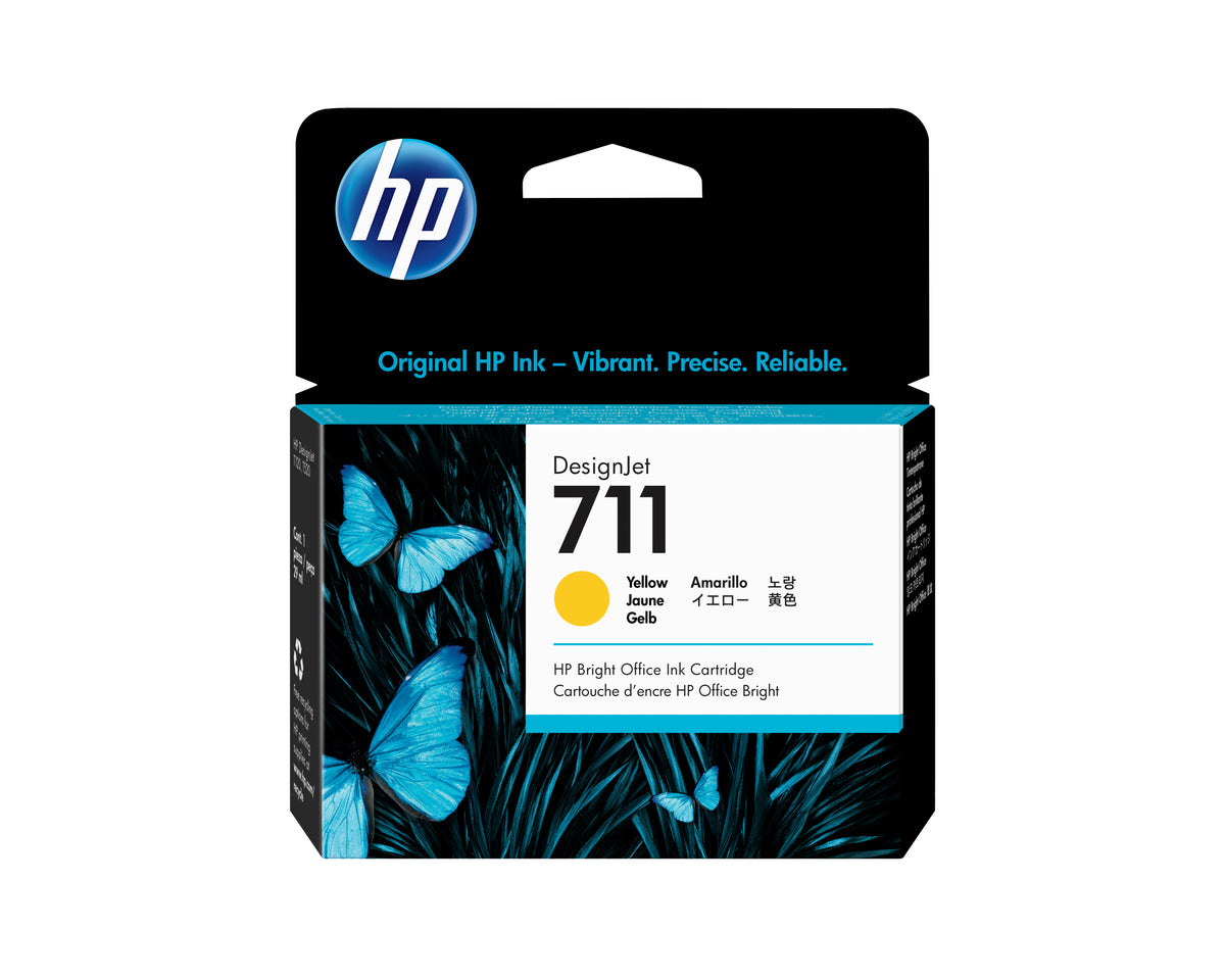 HP Ink 711 / CZ132A amarelo Standard