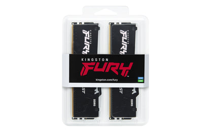 Memória RAM Kingston FURY Beast 2 x 8GB/ DDR5/ 5600MHz/ 1.25V/ CL40/ DIMM
