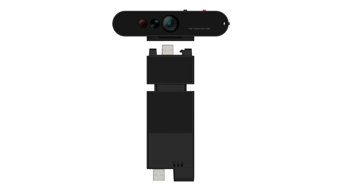Webcam Lenovo ThinkVision MC60 / 4XC1J05150 preto - imagem 10