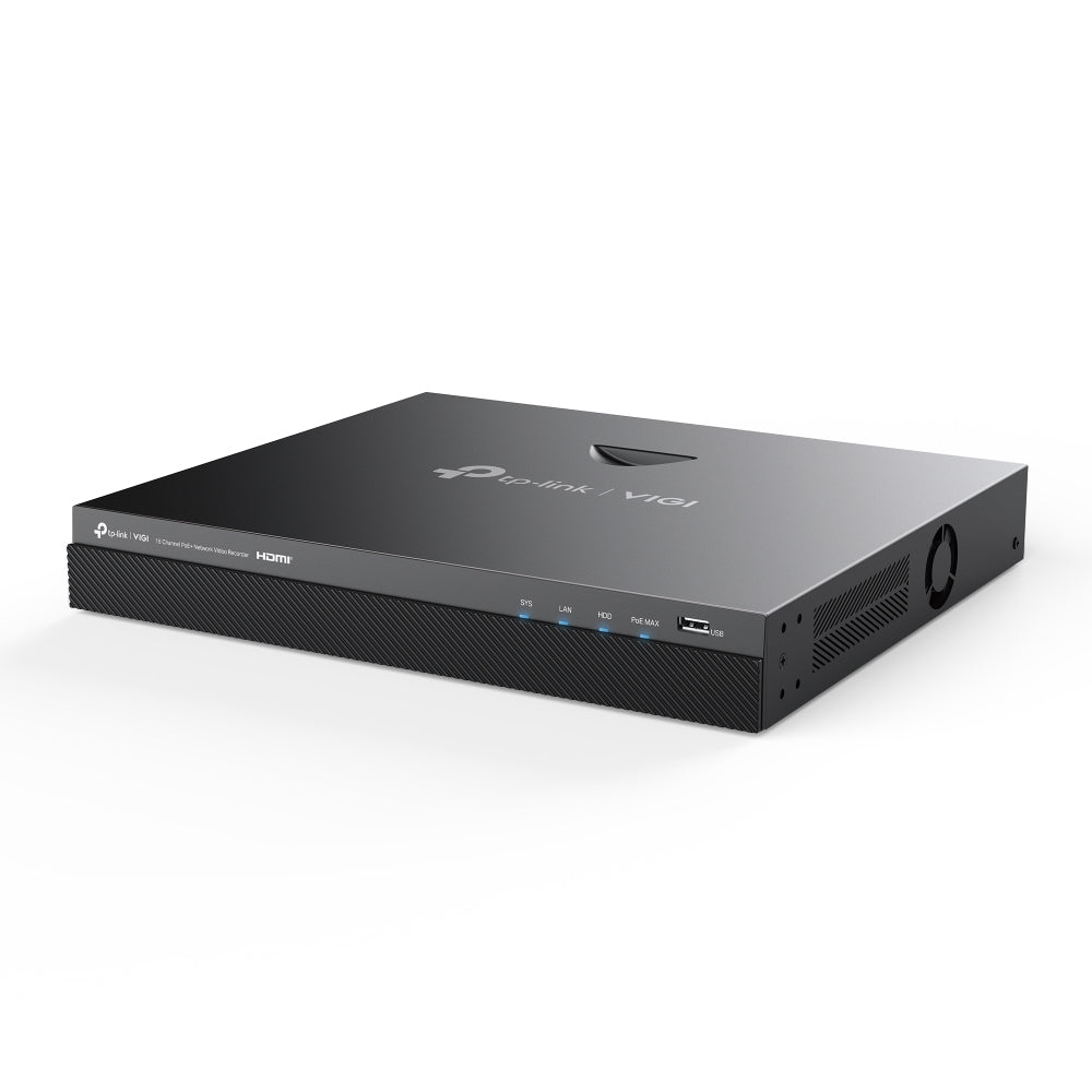 Gravador de Vídeo em Rede VIGI NVR2016H-16P Grabador IP Rack 02 HDD 16 C PoE - imagem 5