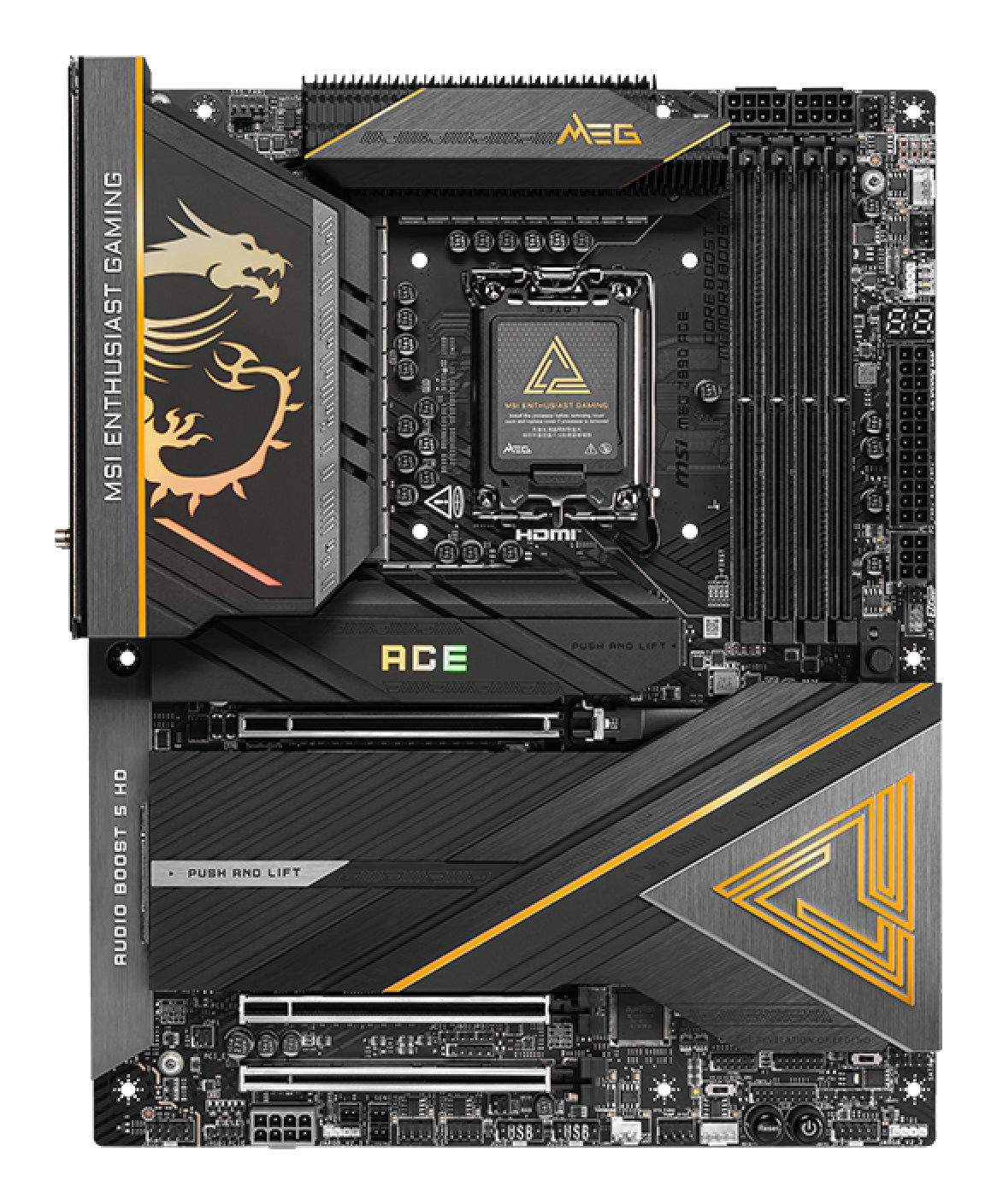 MSI Placa Base MEG Z890 ACE ATX LGA1851 - imagem 3