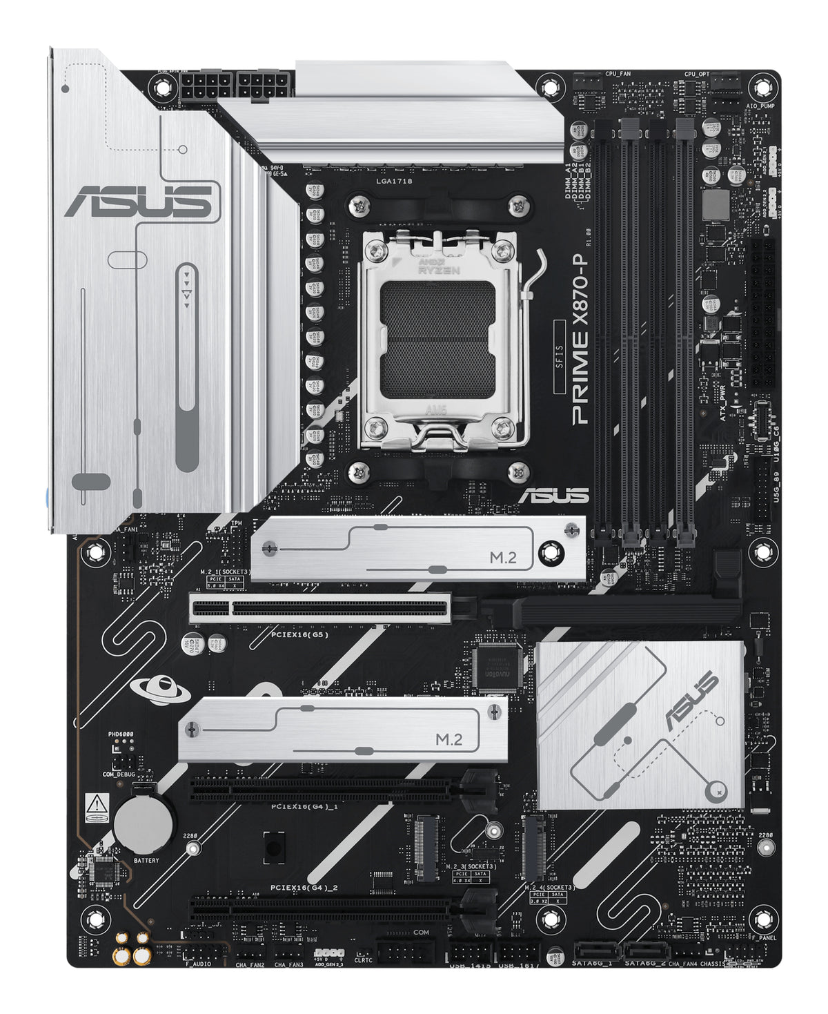 ASUS Placa Base PRIME X870-P ATX AM5 - imagem 9