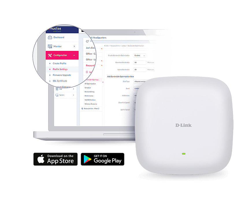 Ponto de Acesso D-Link DAP-X2850 Punto Acceso PoE AX3600 Wi-Fi6 - imagem 9