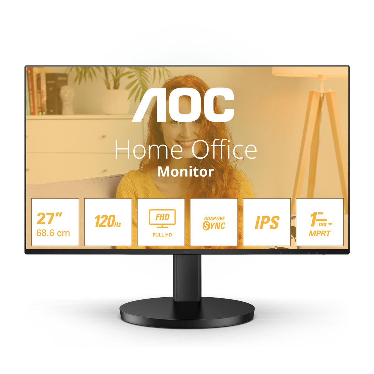 Monitor AOC 27B3HA2 27" IPS 100hz 1ms MM - imagem 5