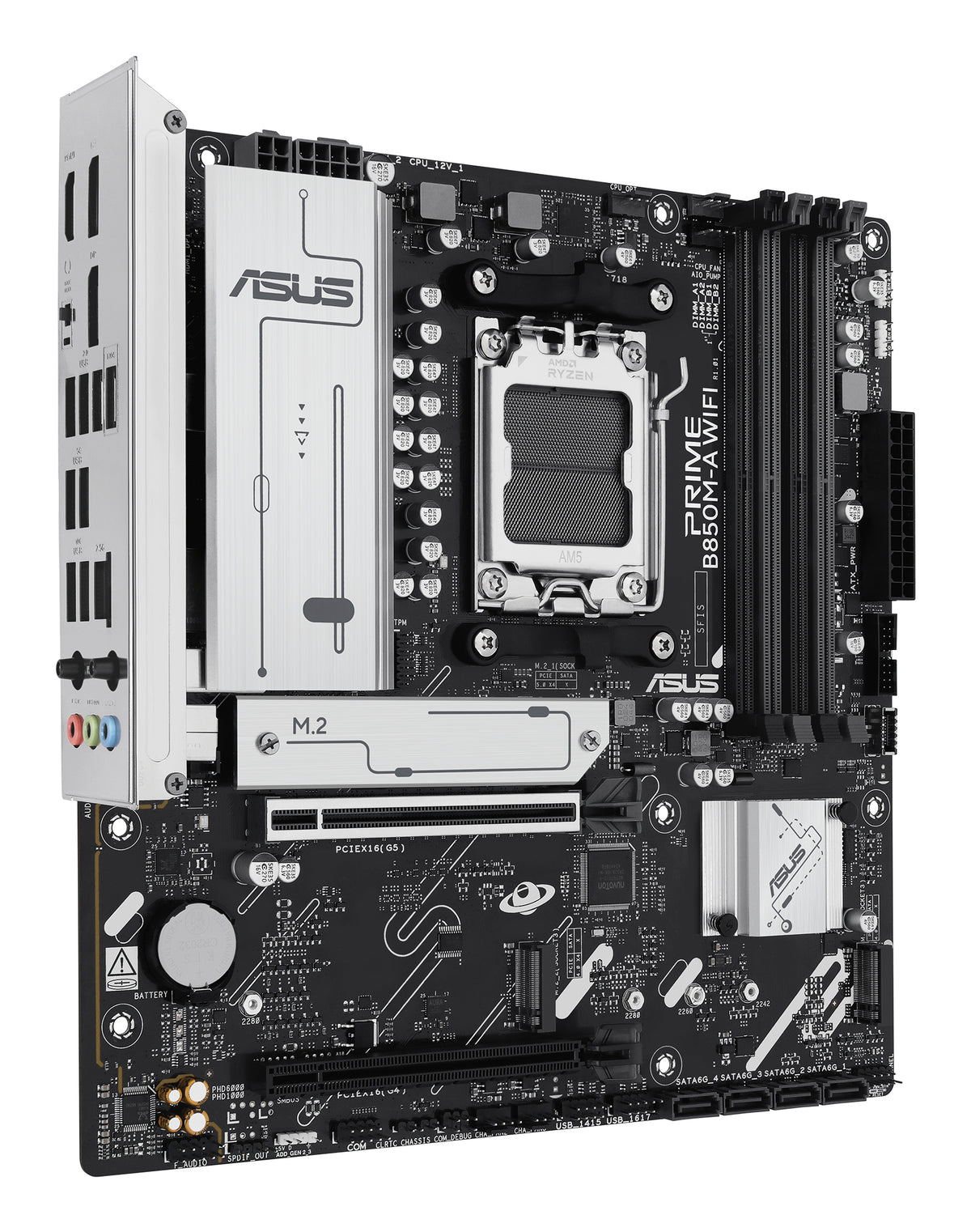 ASUS Placa Base PRIME B850M A WIFI mATX AM5 - imagem 11