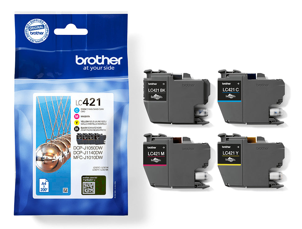 Brother Ink LC-421VAL / LC421VAL BK,C,M,e Multipack - imagem 7