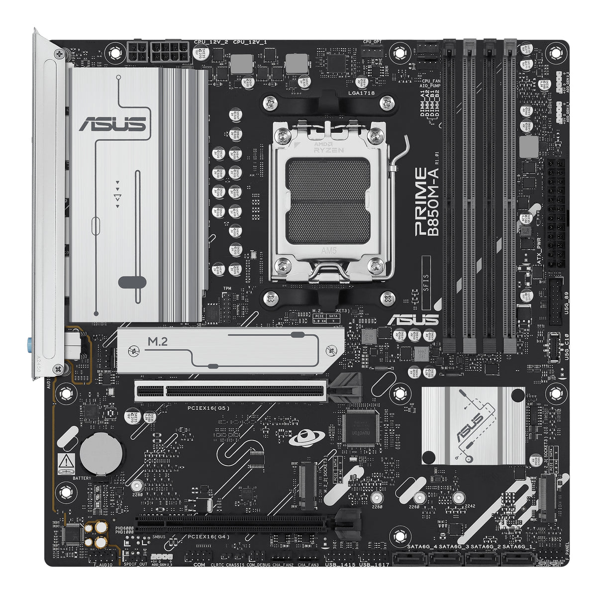 ASUS Placa Base PRIME B850M A CSM mATX AM5 - imagem 6