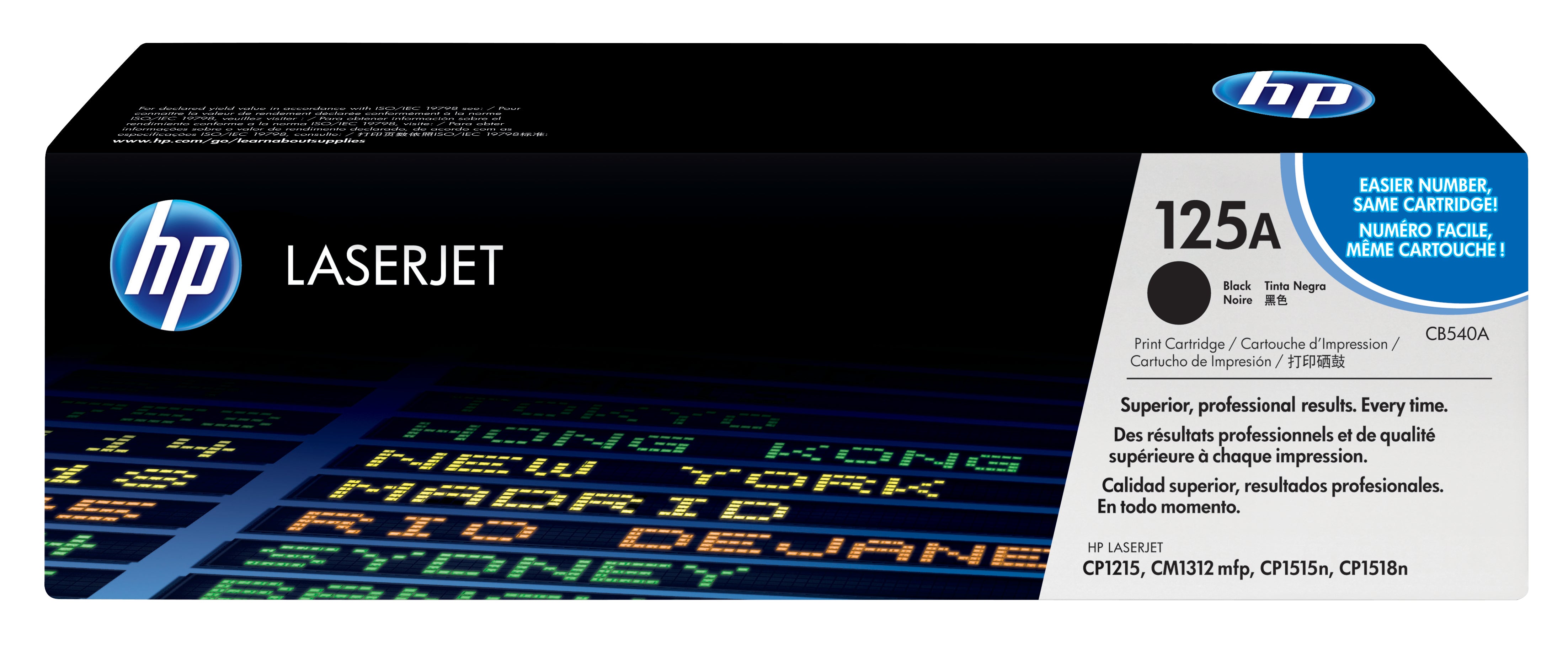 HP Toner 125A / CB540A preto Standard