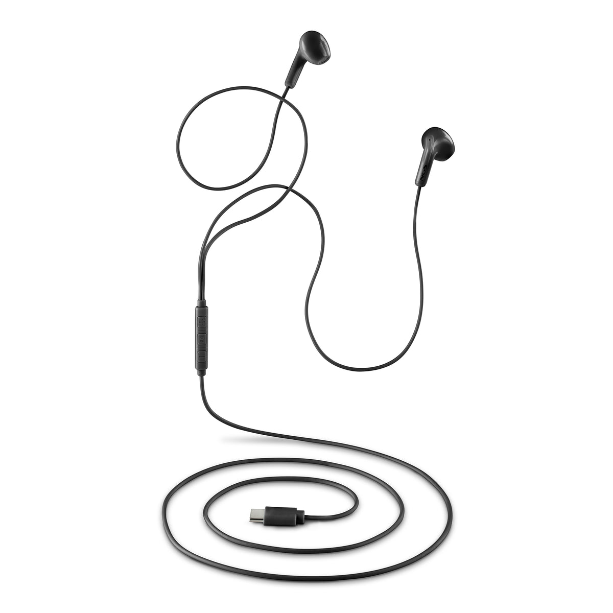 Auscultadores NGS Auricular Intraural Preto Micro USB-C - imagem 9