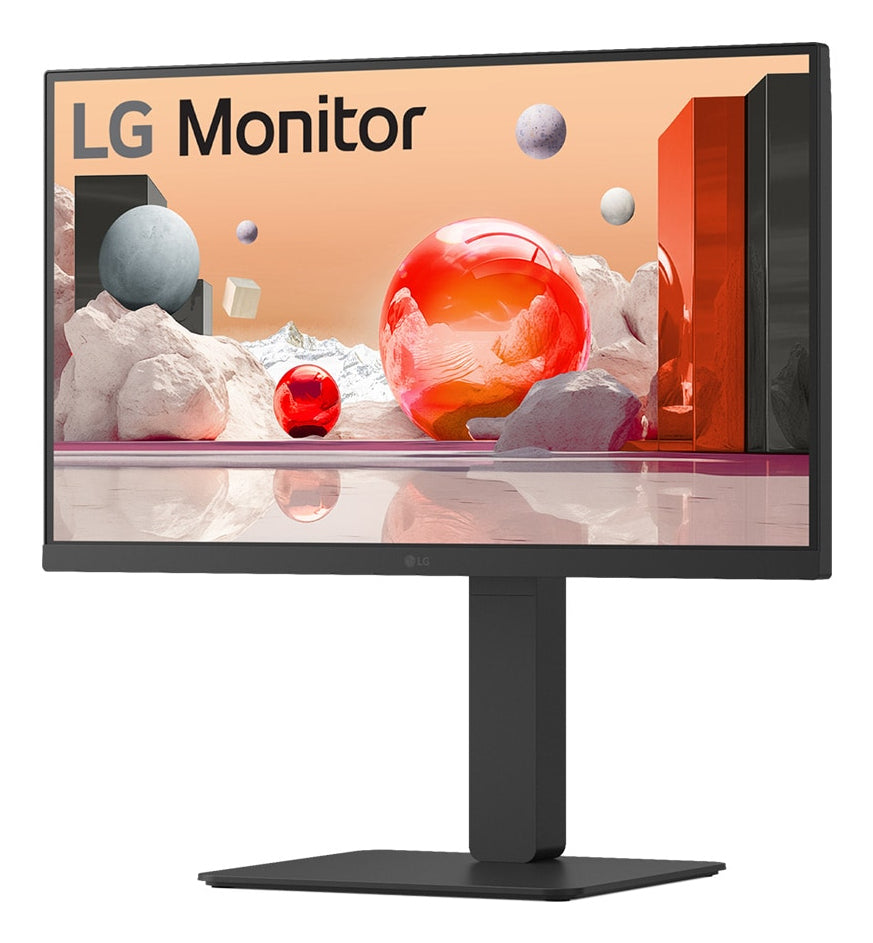 Monitor Profesional LG 24BA650-B 23.8"/ Full HD/ Multimedia/ preto