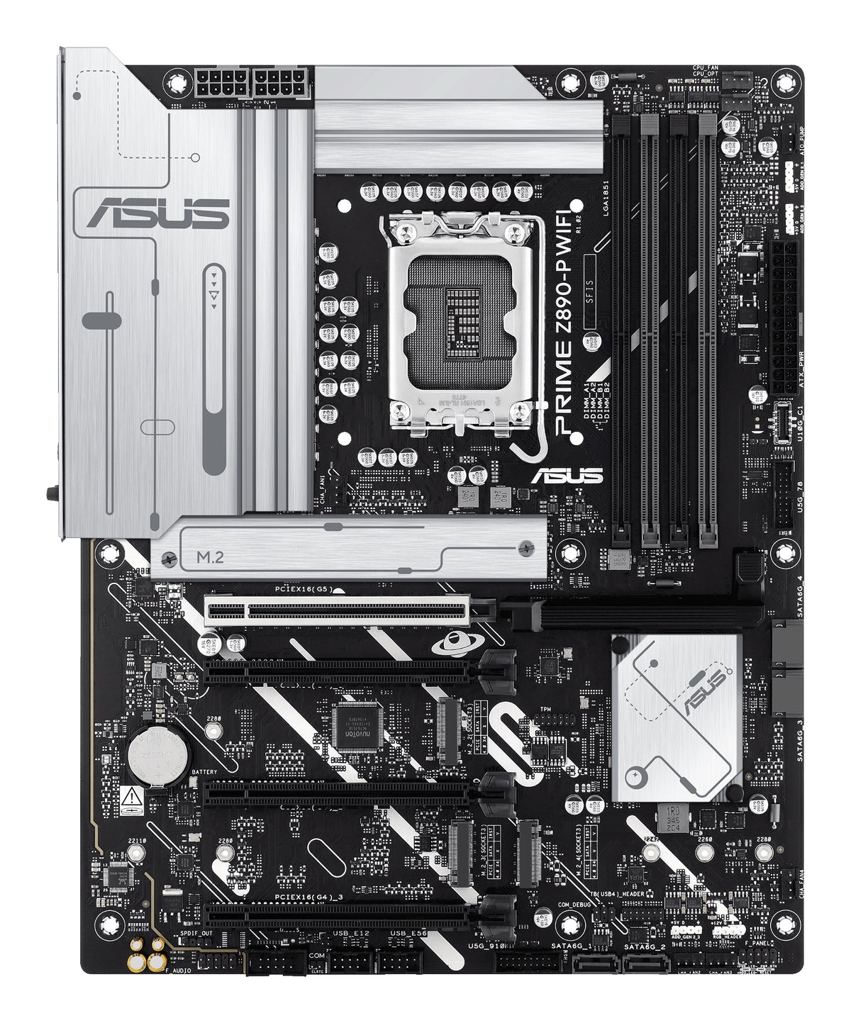 ASUS Placa Base PRIME Z890-P WIFI ATX Socket 1851 - imagem 10