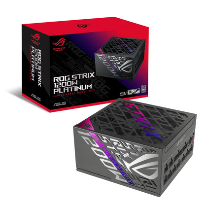 Fonte de Alimentação ASUS ROG Strix 1200W Platinum / 90YE00W0-B0NA00 preto - imagem 15