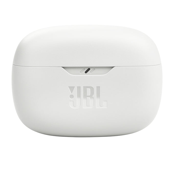 Auscultadores Bluetooth JBL Feixe de Onda com estojo de carga/Autonomia 8h/ branco