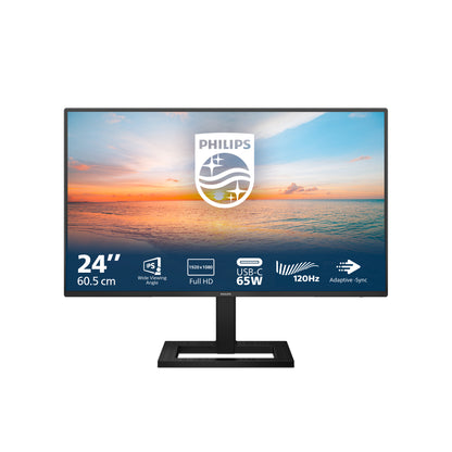 Philips Professional Monitor 24E1N1300AE 23,8"/ Full HD/ Multimédia/ Ajuste em altura/ Preto