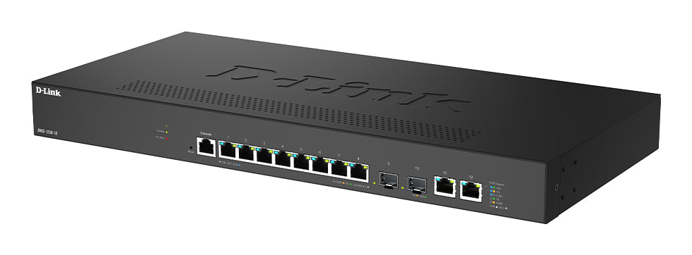 Bastidor D-Link DMS-1250-12/E Switch 8x2.5mG 2x5mG 2xSFP+ - imagem 7