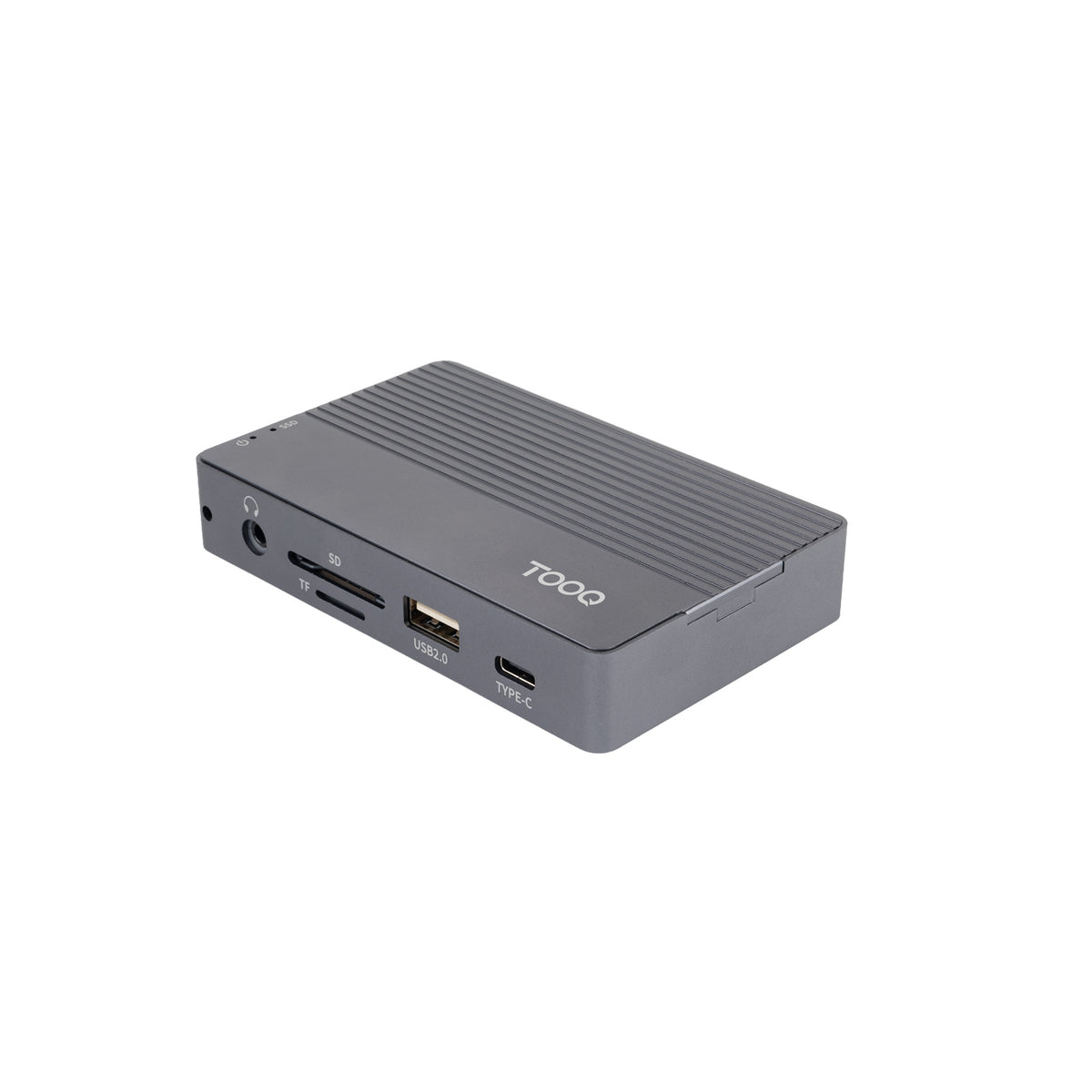 Caixa para Disco Tooq Caja Externa+HUB M.2 NGFF/NVMe USB3.2 Gen3