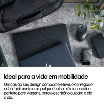 Carregador HP USB-C 65W / 671R2AA#ABB preto - imagem 4