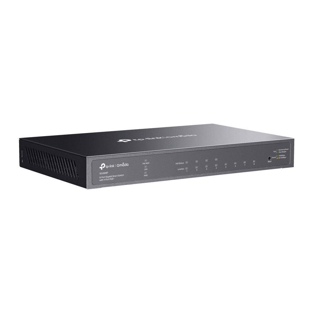 Switch de Rede TP-Link SG2008P 8xGb 4xPoE+ - imagem 7