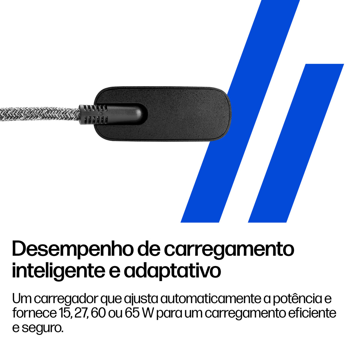 Carregador HP USB-C 65W / 671R2AA#ABB preto - imagem 6