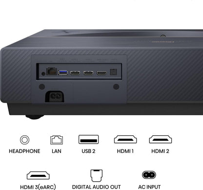 Projetor Hisense 4K Smart Laser Cinema PT1 GMG / 20016800 preto - imagem 13