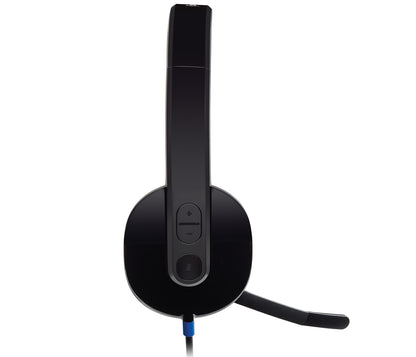 Logitech Auricular+Microfono H540 altura rendimiento