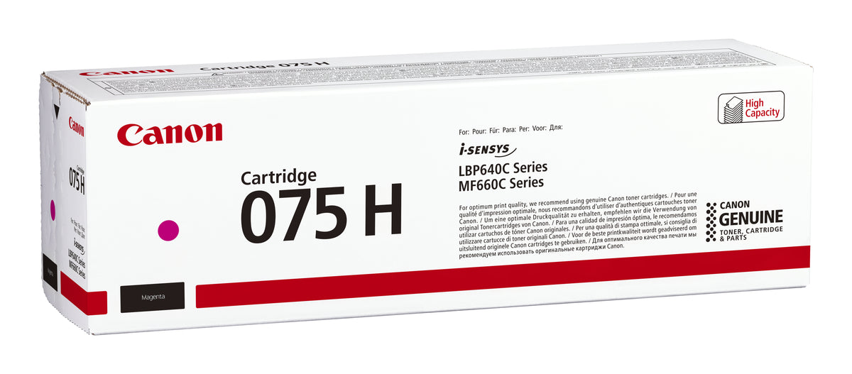 Canon Toner Cartridge 075 H M / 6367C002 Magenta - imagem 9