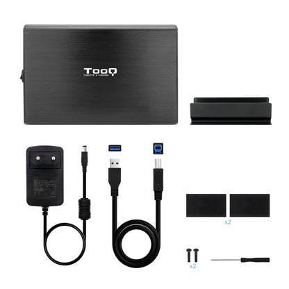 Disco rígido Tooq TQE-3531B Caja HDD 3.5" USB 3.1Gen1 Preto - imagem 3