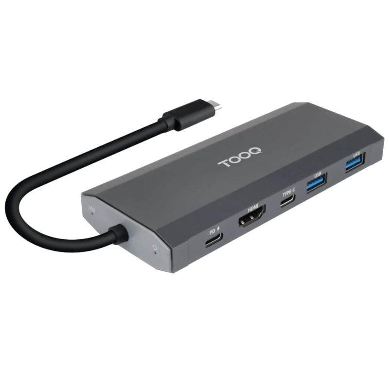 Caixa para Disco Tooq Caja Externa+HUB M.2 NGFF/NVMe USB3.2 Gen2 - imagem 2