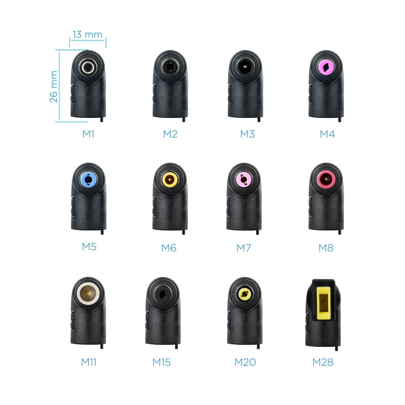Carregador para Portátil Tooq universal Portátil automático 90w - imagem 5