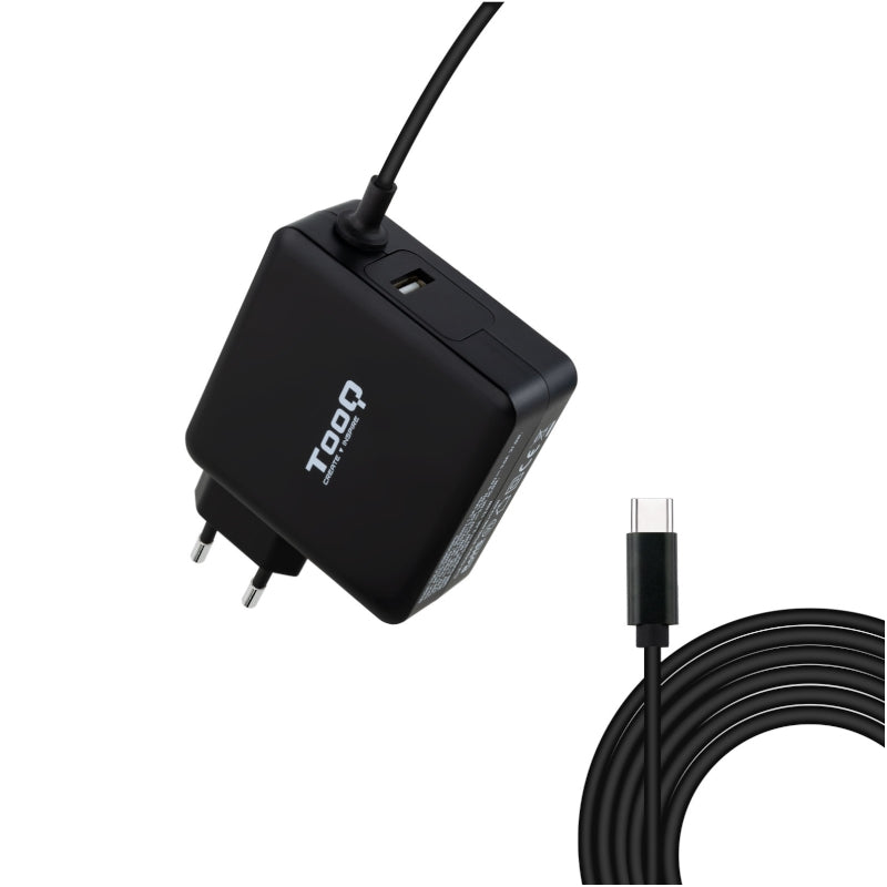 Carregador para Portátil Tooq conector USB-C 65W - imagem 2