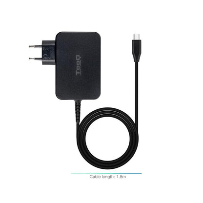 Portátil Tooq Carregador GAN USB-C PD 100W Preto - imagem 2