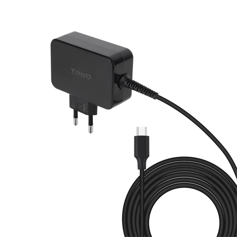 Portátil Tooq Carregador GAN USB-C PD 45W Preto - imagem 4