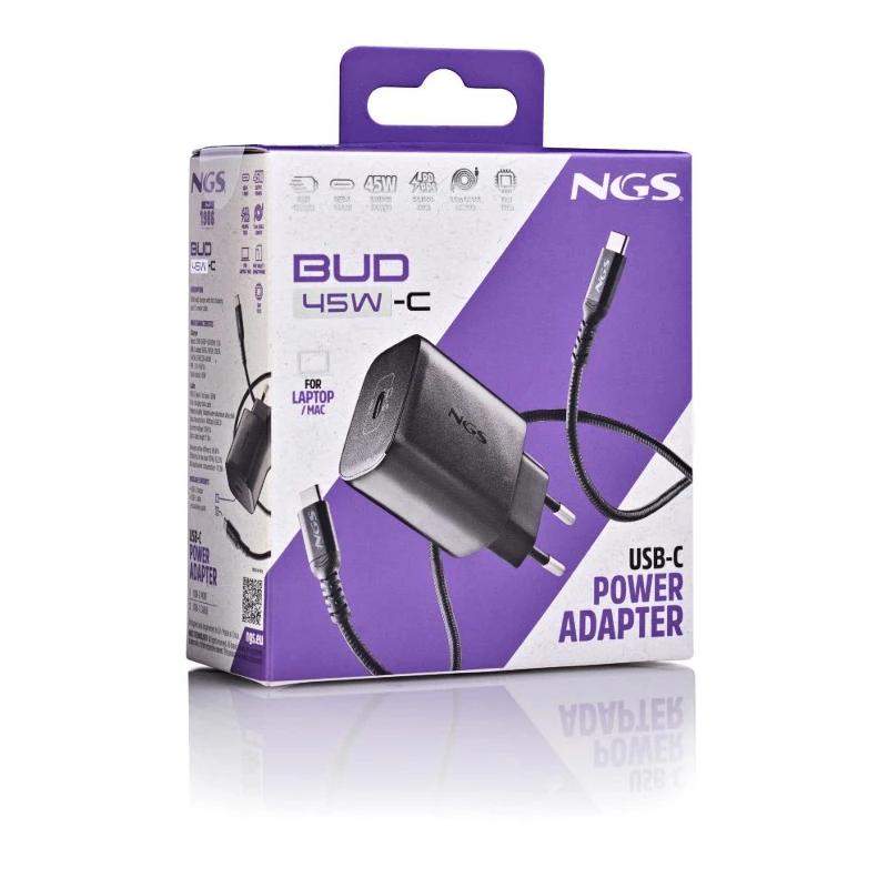 NGS Carregador GAN ULTRARAP 45W USB-C com CABL - imagem 5