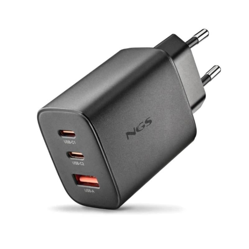NGS Carregador GAN ULTRARAPIDO 65W USB-C+ USB-A - imagem 2